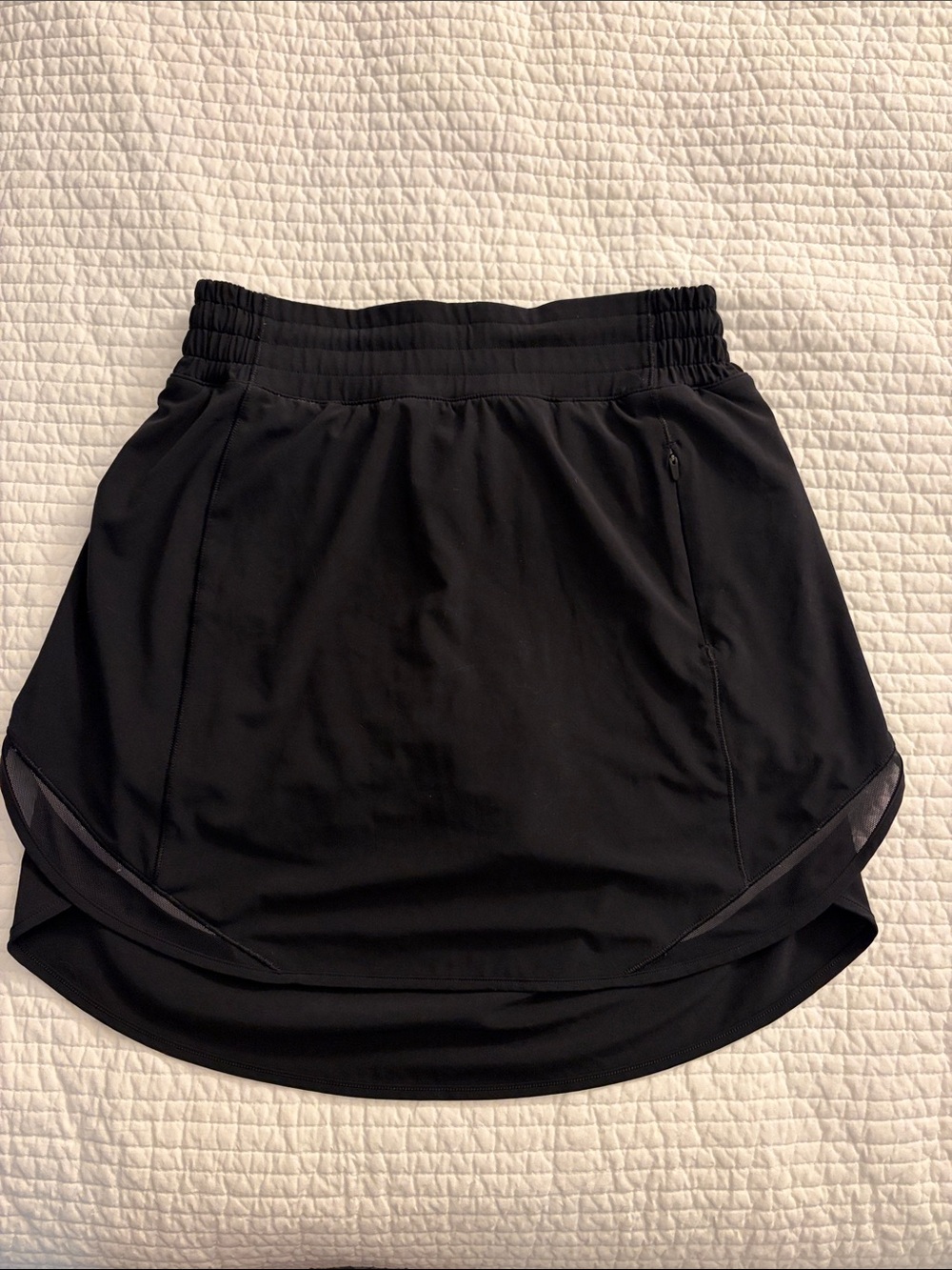 lululemon athletica Black High-Low Active Skirt